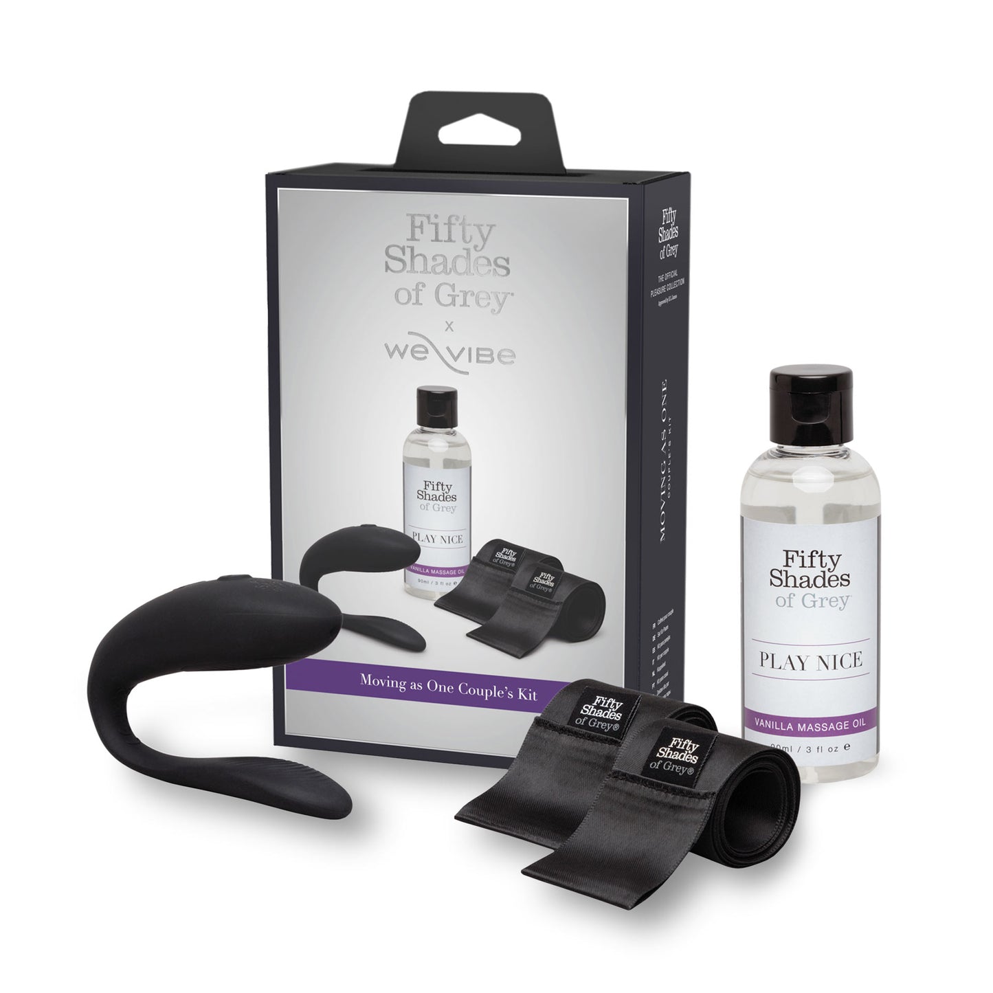 FIFTY SHADES OF GREY X WE VIBE MOVING AS ONE COUPLE'S KIT