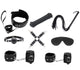 BONDAGE KIT 9PC [Cl:BLACK]