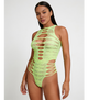 STRAPPY RHINESTONE TEDDY LIN015 [Cl:FLURO]