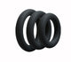 LL027 COCK RINGS SILICONE THICK 3PK [Cl:BLACK]