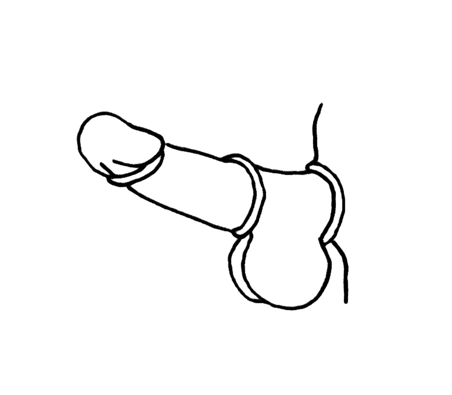 LL027 COCK RINGS SILICONE THICK 3PK [Cl:BLACK]