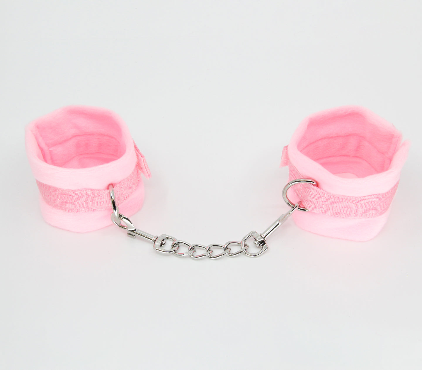 BABY BERLIN PLUSH WEBBING CUFFS [CL:PINK]