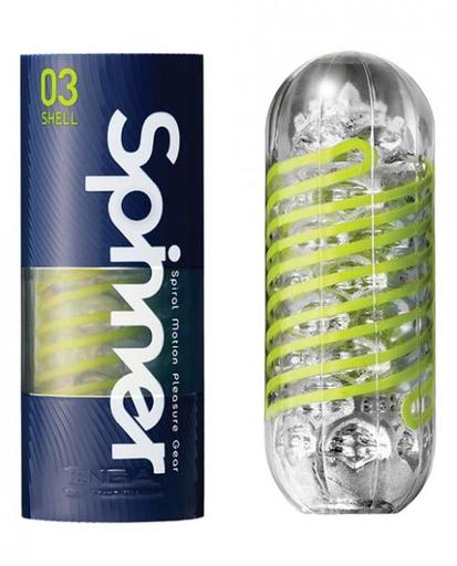 TENGA SPINNER STROKER [CL:BLUE SZ:03 SHELL]