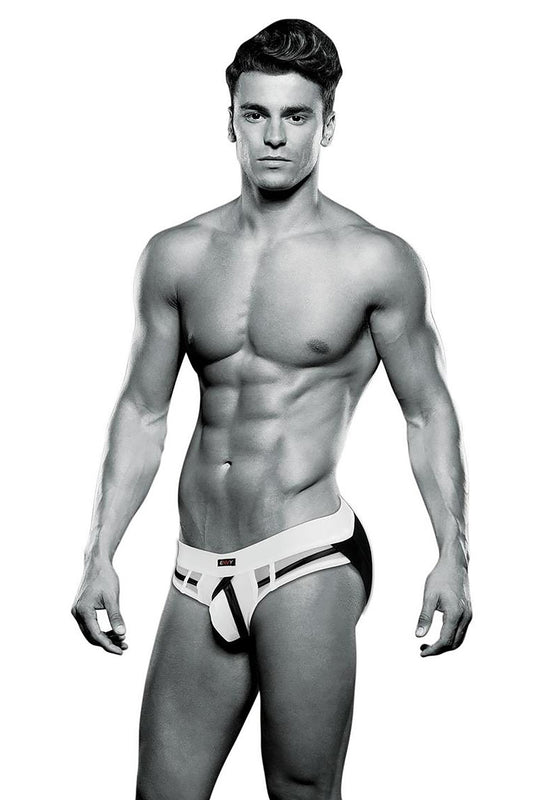 ENVY BLE102 BULGE JOCK WHITE S/M