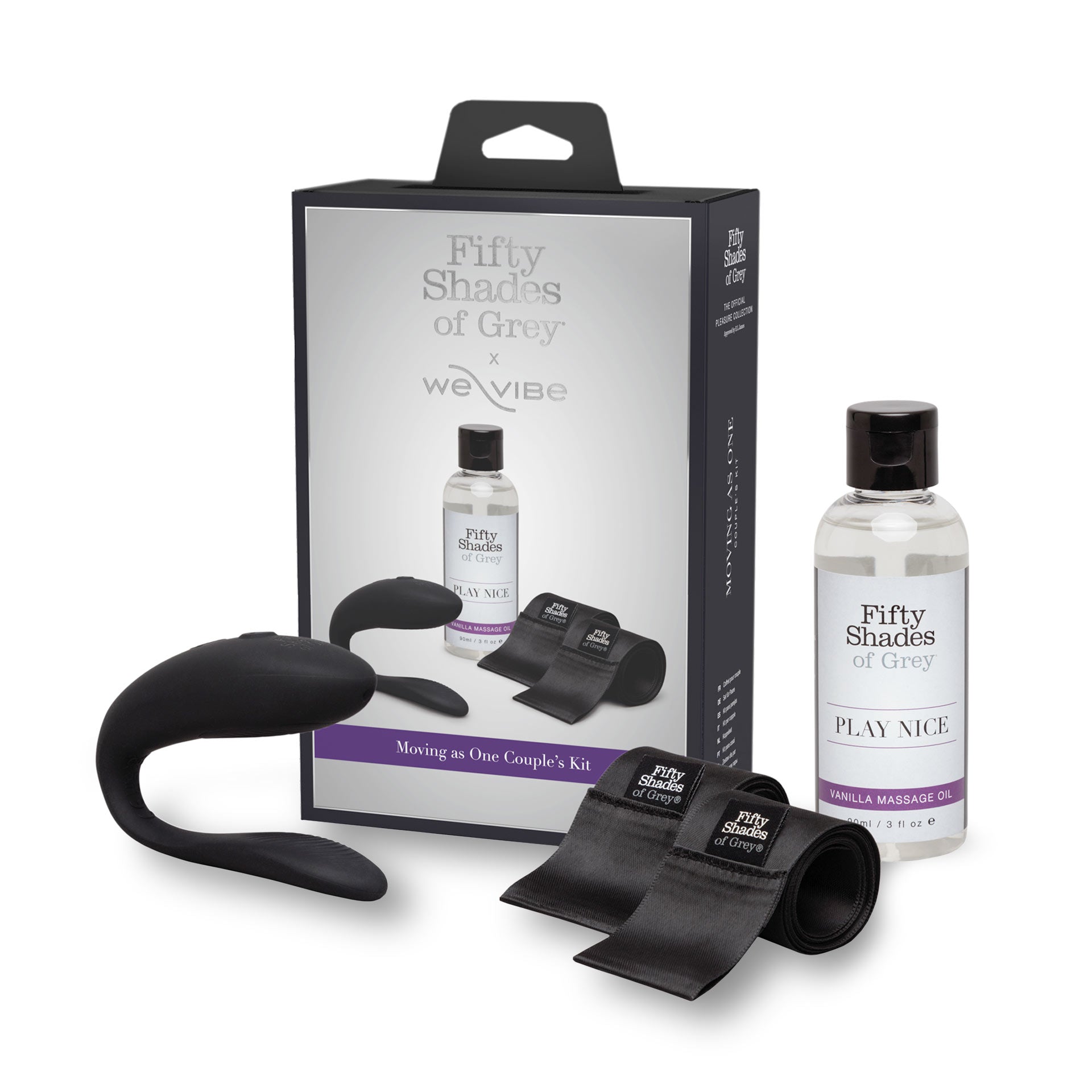 FIFTY SHADES OF GREY X WE VIBE MOVING AS ONE COUPLE'S KIT
