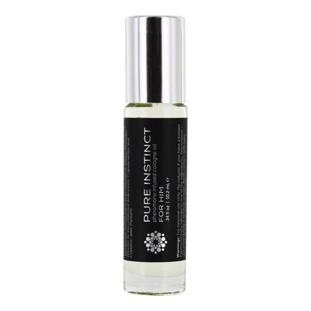 PURE INSTINCT PHEROMONE BLACK ROLL-ON - 10.2ML