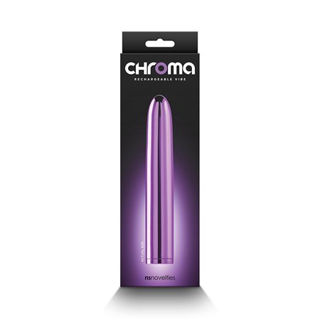 CHROMA 7" RECHARGEABLE VIBE [Cl:PURPLE]