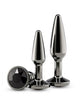 REAR ASSETS TAPERED TRAINER KIT GUNMETAL BLACK