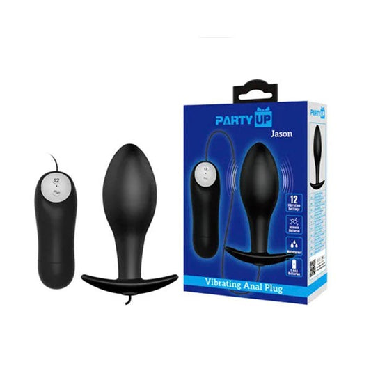 PARTY UP JASON VIBRATING ANAL PLUG