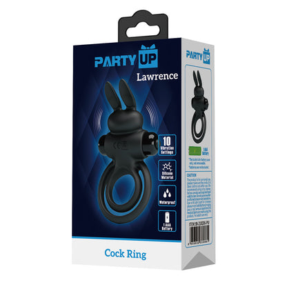PARTY UP LAWRENCE VIBRATING COCK RING