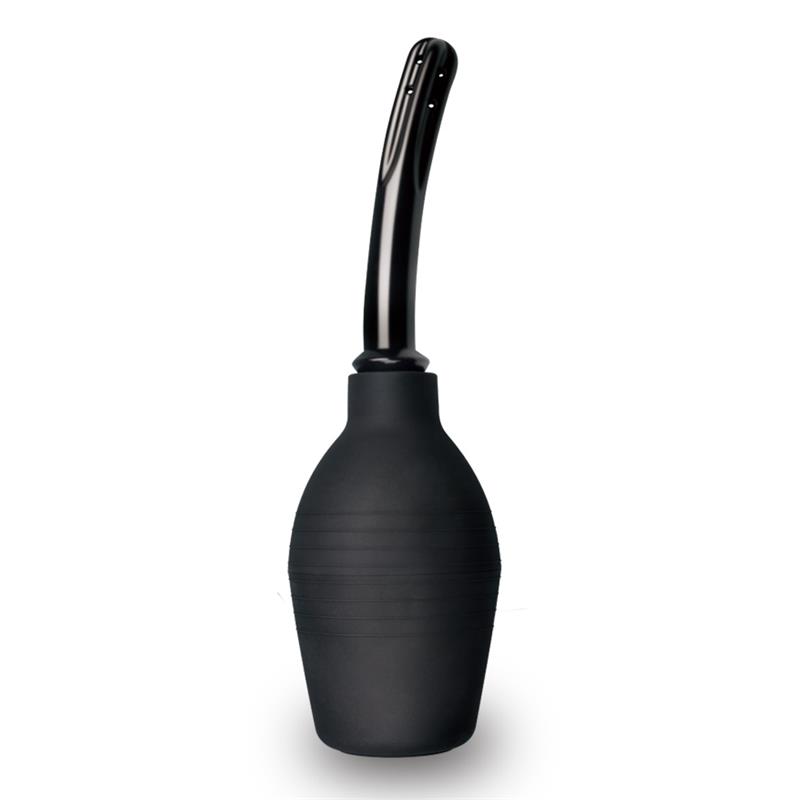 BONDAGE FETISH DELUXE BLACK UNISEX CURVED DOUCHE