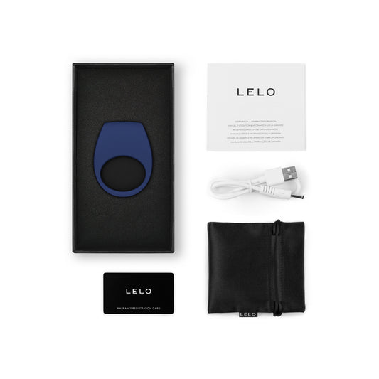 LELO TOR 3 VIBRATING COUPLE’S RING [Cl:BLUE]