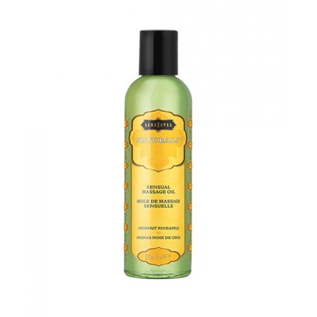 KAMA SUTRA NATURALS SENSUAL MASSAGE OIL [Cl:COCONUT PINEAPPLE Sz:59ML]