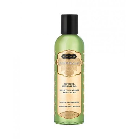 KAMA SUTRA NATURALS SENSUAL MASSAGE OIL [Cl:VANILLA SANDALWOOD Sz:59ML]