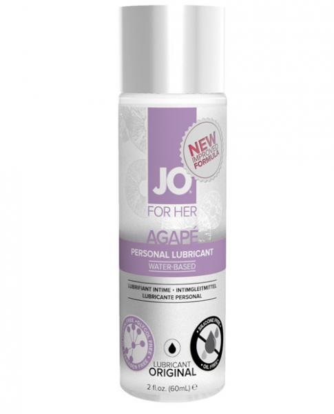 JO AGAPE ORIGINAL WATER-BASED LUBRICANT 2 OZ. [Sz:60ML]