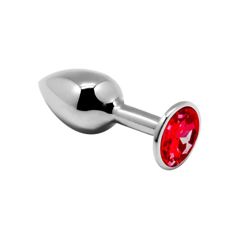 ALIVE - MINI METAL BUTT PLUG [CL:RED SZ:MEDIUM]