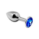 ALIVE - MINI METAL BUTT PLUG [CL:BLUE SZ:MEDIUM]