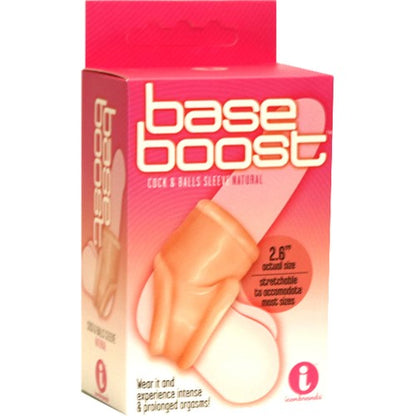 THE 9'S, BASE BOOST - COCK & BALLS SLEEVE [Cl:FLESH]