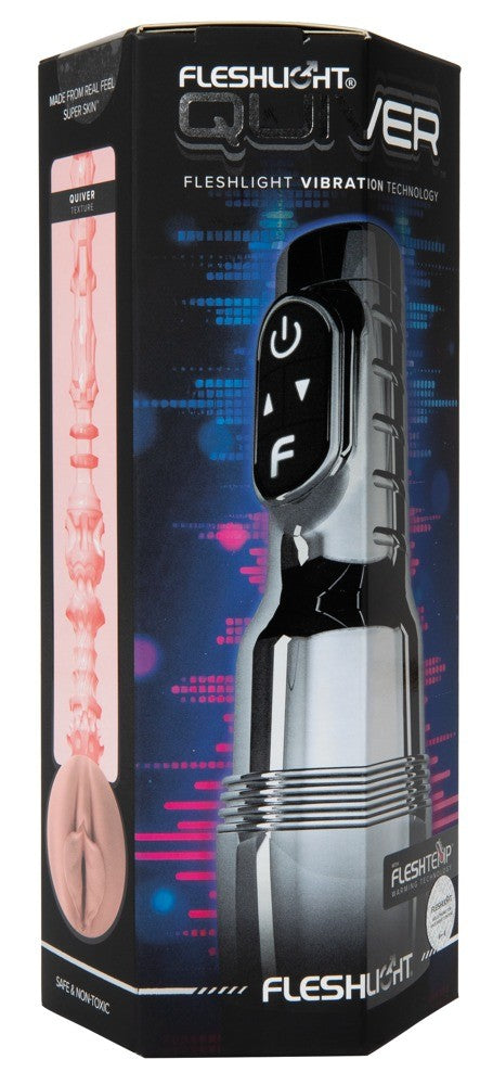 FLESHLIGHT QUIVER WARMING AND VIBRATING STROKER