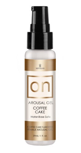 SENSUVA ON FOR HER AROUSAL GEL 29ML [FLAV:COFFEE CAKE]