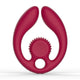 SVIBE SNAIL GIZI DUO COUPLES STIMULATOR [CL:BURGUNDY]