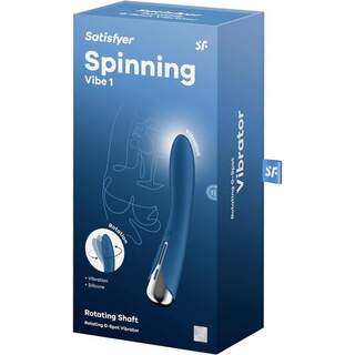 Satisfyer Spinning Rotating Vibe 1 Blue G-Spot Vibrator