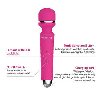 Nalone ROCK Rechargeable Vibrating Wand