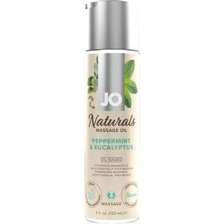 JO Naturals Peppermint & Eucalyptus Massage Oil 120ml