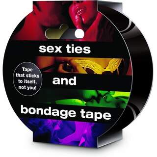 Sex, Ties and Bondage Tape 20m BLACK