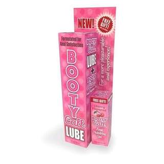 Booty Call Lube Duo - 188 ml Anal Lubricant with 10 ml Numbing Gel Cherry Flavour