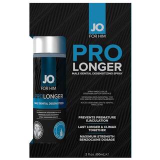 JO Pro-Longer Male Genital Desensitising Spray 60ml