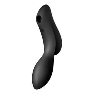 Satisfyer Curvy Trinity 2 Air Pulse Stimulator - Black