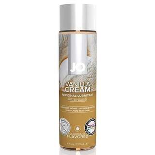 JO H20 Vanilla Cream Flavoured Lubricant 120ml