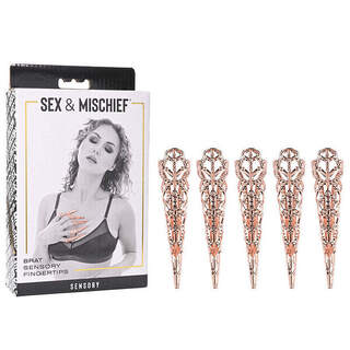 Sex & Mischief Sensory Fingertips - Rose Gold