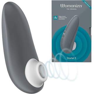 Womanizer Starlet 3 Air Pulse Stimulator - Grey